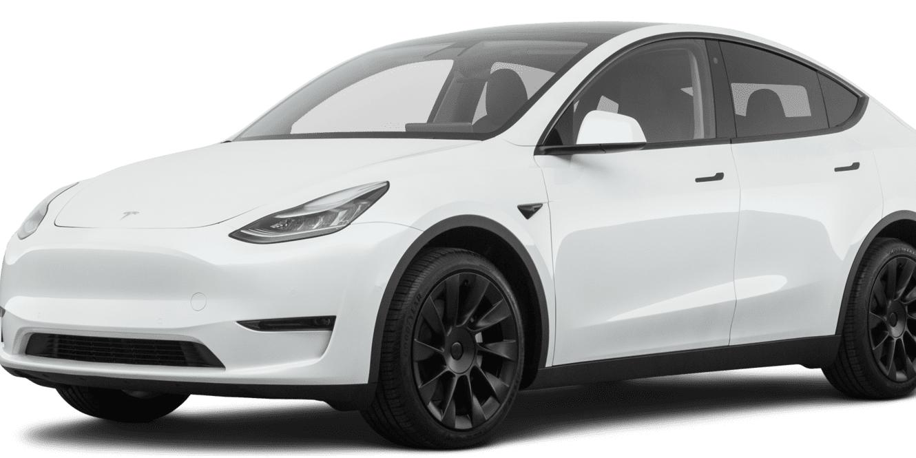 TESLA MODEL Y 2021 5YJYGDEE8MF186422 image